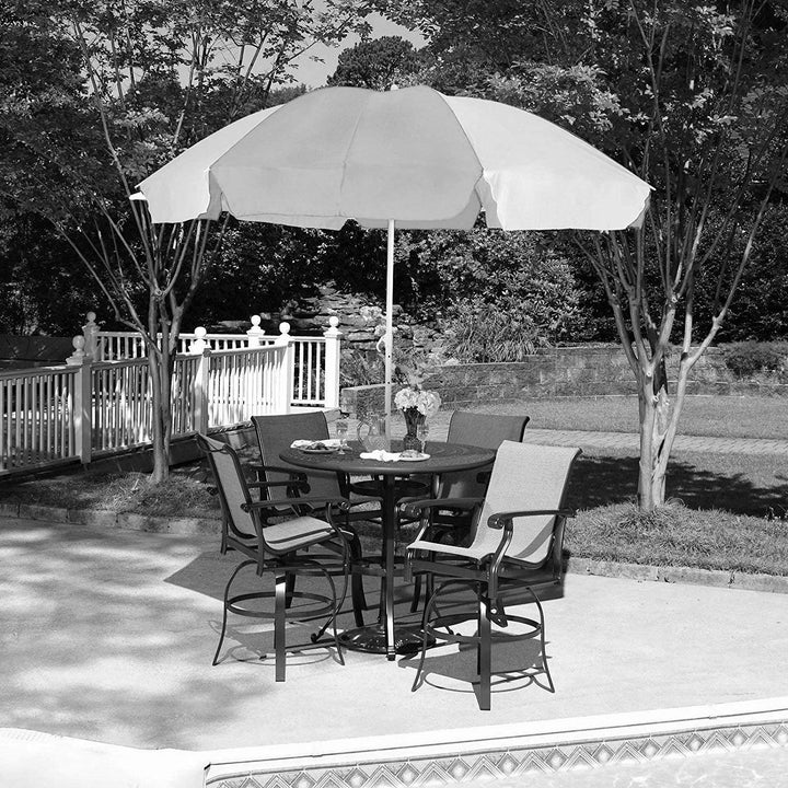 Sun Protection Water Proof Fabric Polyester Garden Umbrella for Beach, Lawn Your Brand