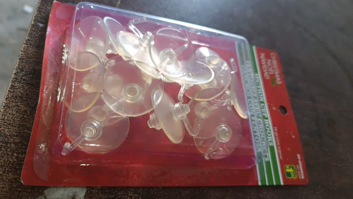 Transparent Rubber Vacuum Sucker, Suction Cup Hooks (18 Pcs Set) - TezCart