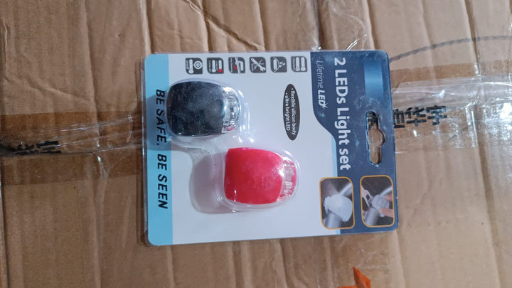 Silicone LED Bike Light Set (2 Pcs Set) - TezCart