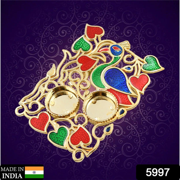 Rakasha Bandhan Special Puja Thali, Kumkum Thali Holder, Pooja Return Gift, Indian Housewarming Gifts, Brother / Bhai / Bhabhi / Sister / Family  Rakhi for Rakshabandhan, Diwali Your Brand