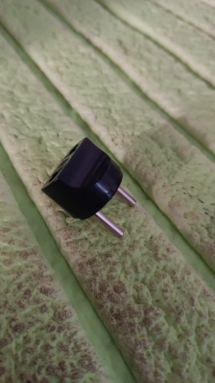 2 PIN Plug Converter, Plug Adapter (1 Pc ) - TezCart