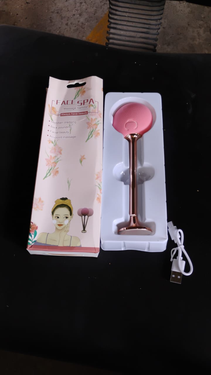 Face SPA Massage Hammer, Beauty Care Vibrating Facial Massage Tools (1 Pc) - TezCart