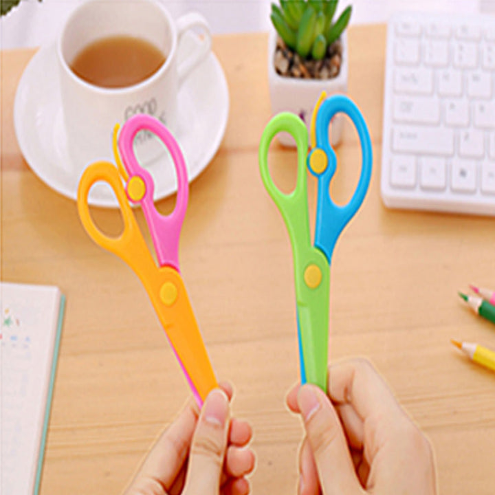 Kids Handmade Plastic Safety Scissors Safety Scissors Your Brand