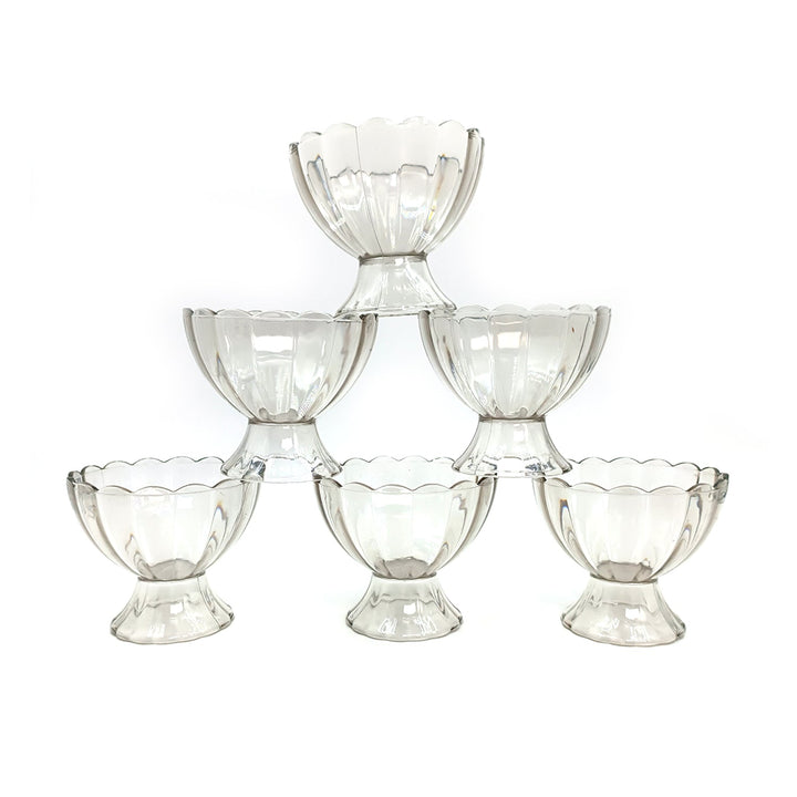 Serving Dessert Bowl Ice Cream Salad Fruit Bowl - 6pcs Serving Dessert Bowl Ice Cream Salad Fruit Bowl - 6pcs Your Brand