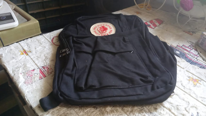 Durable Canvas Backpack, Conquer Your Day With King Kong (Mix Design) Your Brand