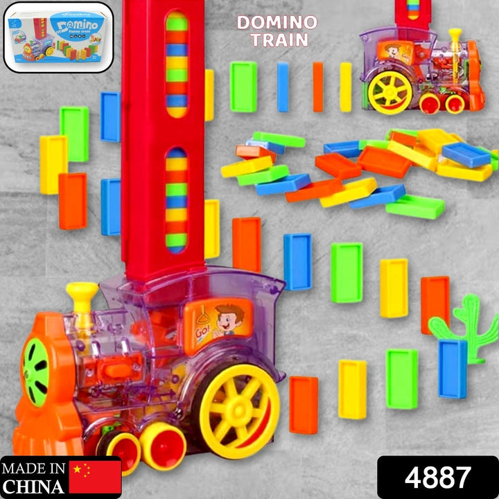 Transparent Funny Train Engine Block Set – 60-Piece Music & Lights (Batteries Not Included) Your Brand