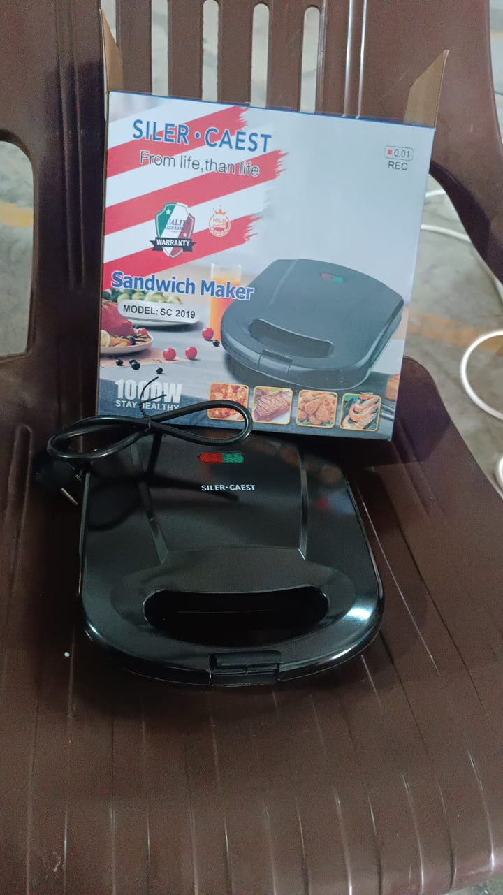 Waffle Maker, Makes 2 Square Shape Waffles| Non-Stick Plates| Easy to Use with Indicator Lights Your Brand