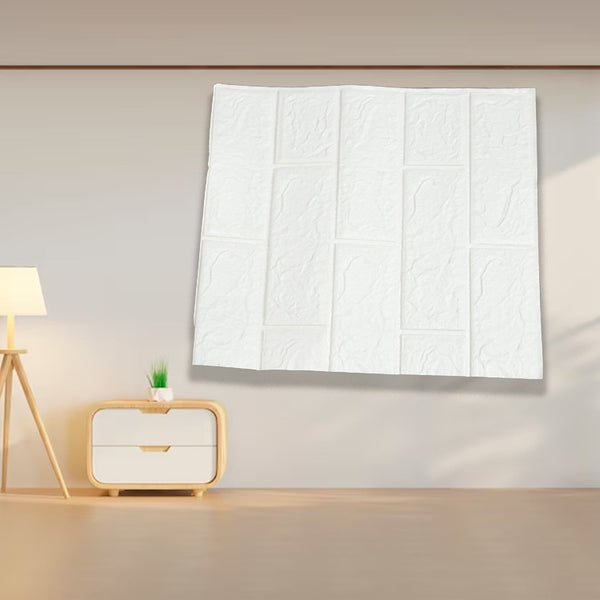 3D Adhesive wallpaper for living room. Room Wall Paper Home Decor Self Adhesive Wallpaper Mix Color & Design / 1 Pc) Your Brand