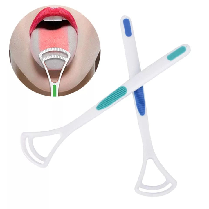 New Hot Away Hand Scraper Fashion Tongue Cleaner Brush with Silica Handle Your Brand