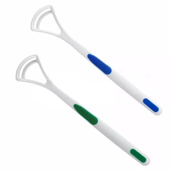New Hot Away Hand Scraper Fashion Tongue Cleaner Brush with Silica Handle Your Brand
