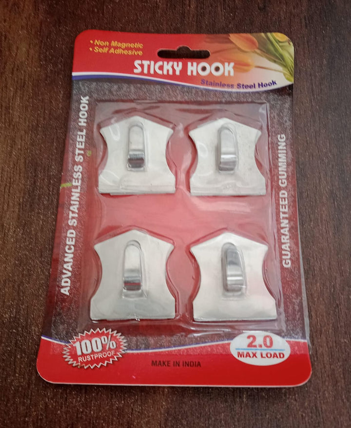 Self-Adhesive Stainless Hooks – Waterproof for Robes, Coats & Towels Your Brand