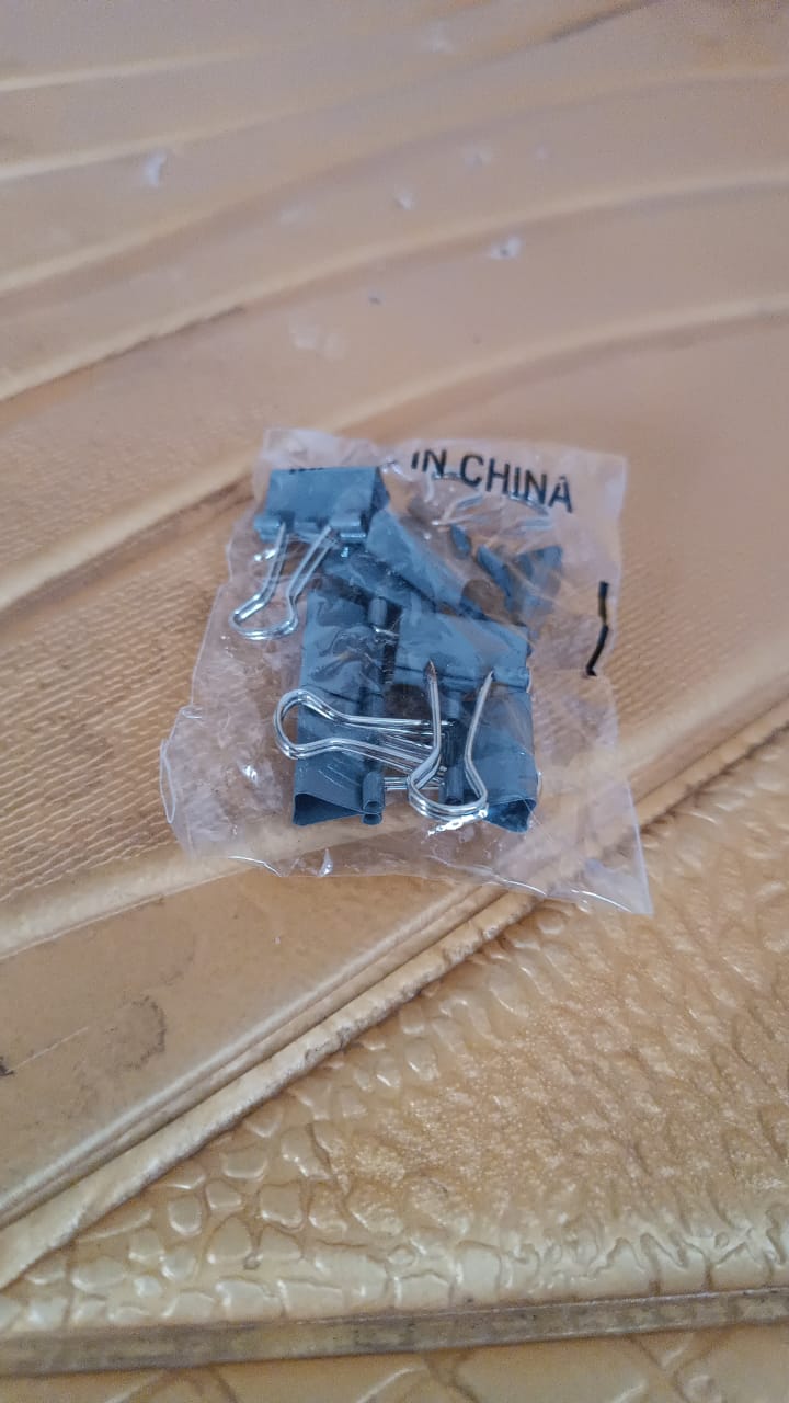 Paper Holding Binder Clips Paper Clips (8 Pcs Set / Mix Color) your brand