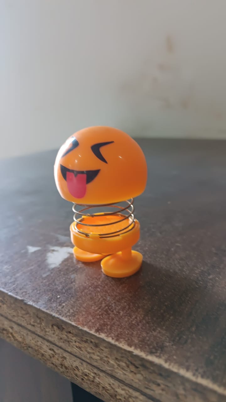 Cartoon Face, Spring Doll Toy Emoji (1 Pc) - TezCart
