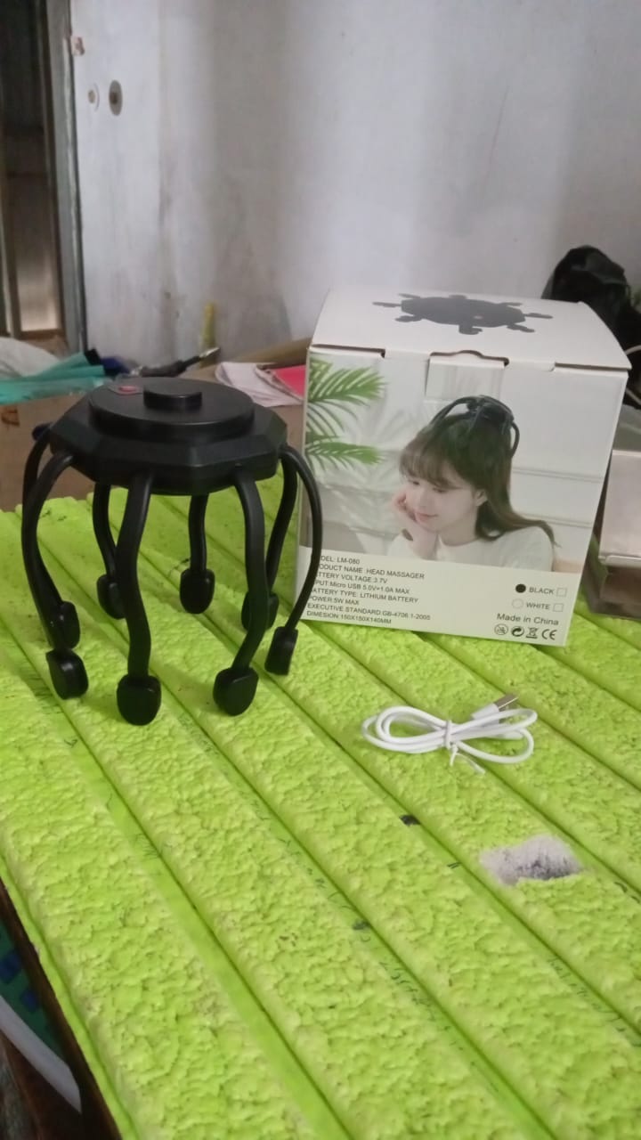 Electric Octopus Scalp / Head  Massager (1 Pc) - TezCart