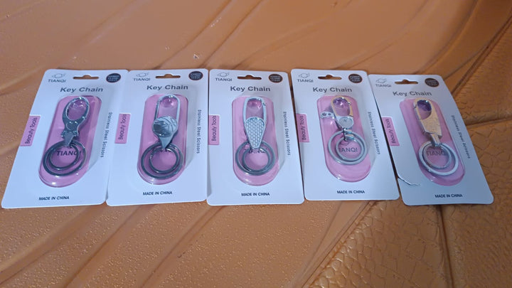 Heavy Duty Key Holder, Keychain, Key chain (1 Pc / Mix Design) - TezCart