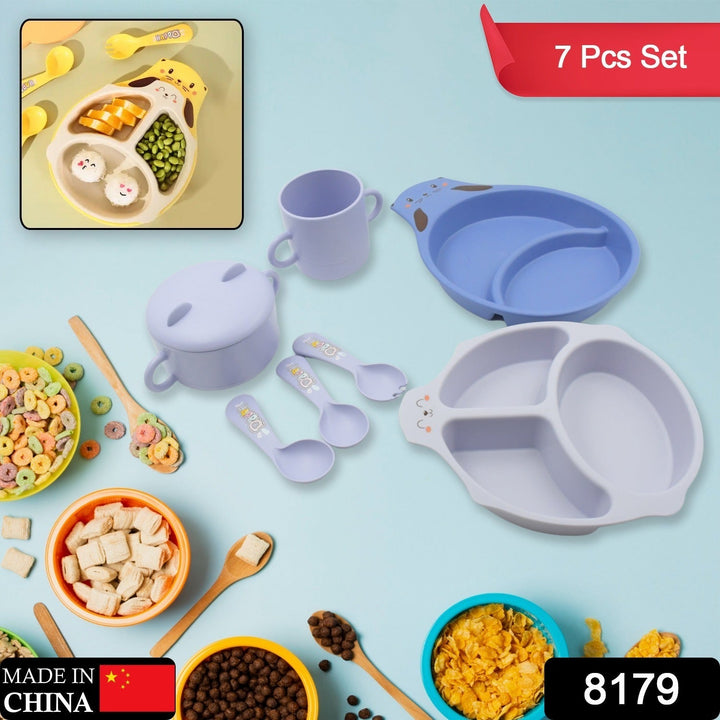 Baby Feeding Set For Kids And Toddlers (7 pcs set) Your Brand