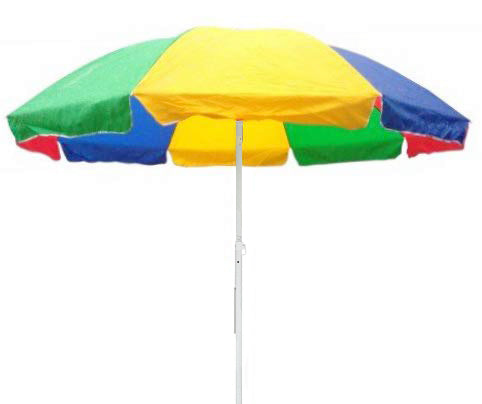 Sun Protection Water Proof Fabric Polyester Garden Umbrella for Beach, Lawn Your Brand