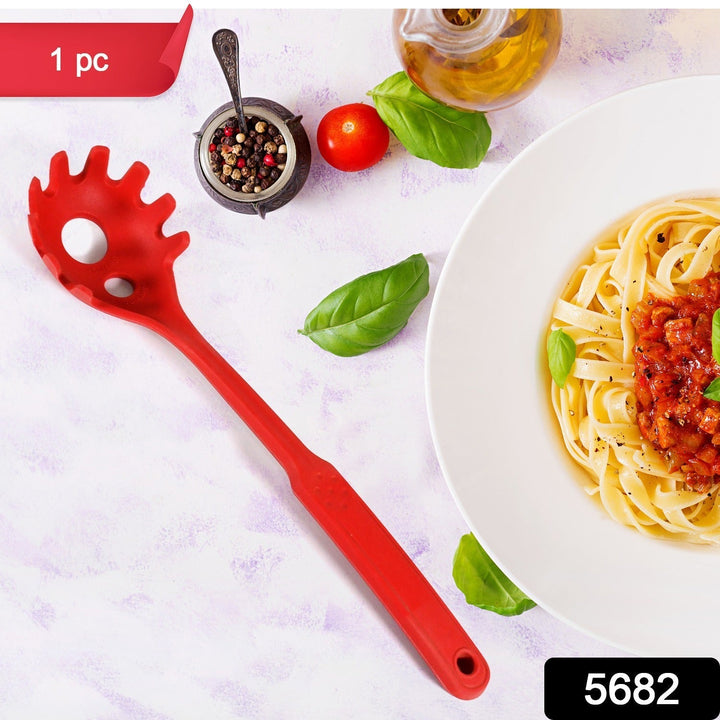 Multipurpose Silicone Spoon, Silicone Basting Spoon Non-Stick Kitchen Utensils Household Gadgets Heat-Resistant Non Stick Spoons Kitchen Cookware Items For Cooking and Baking (1 pc) Your Brand