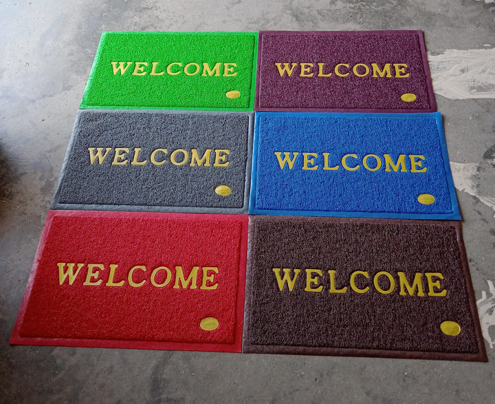 Welcome Door Mat for Home Entrance Outdoor Mat Anti Slip Heavy Duty and Waterproof | Easy to Clean for Entry For Bedroom, Living Room (23x15 Inch) Your Brand