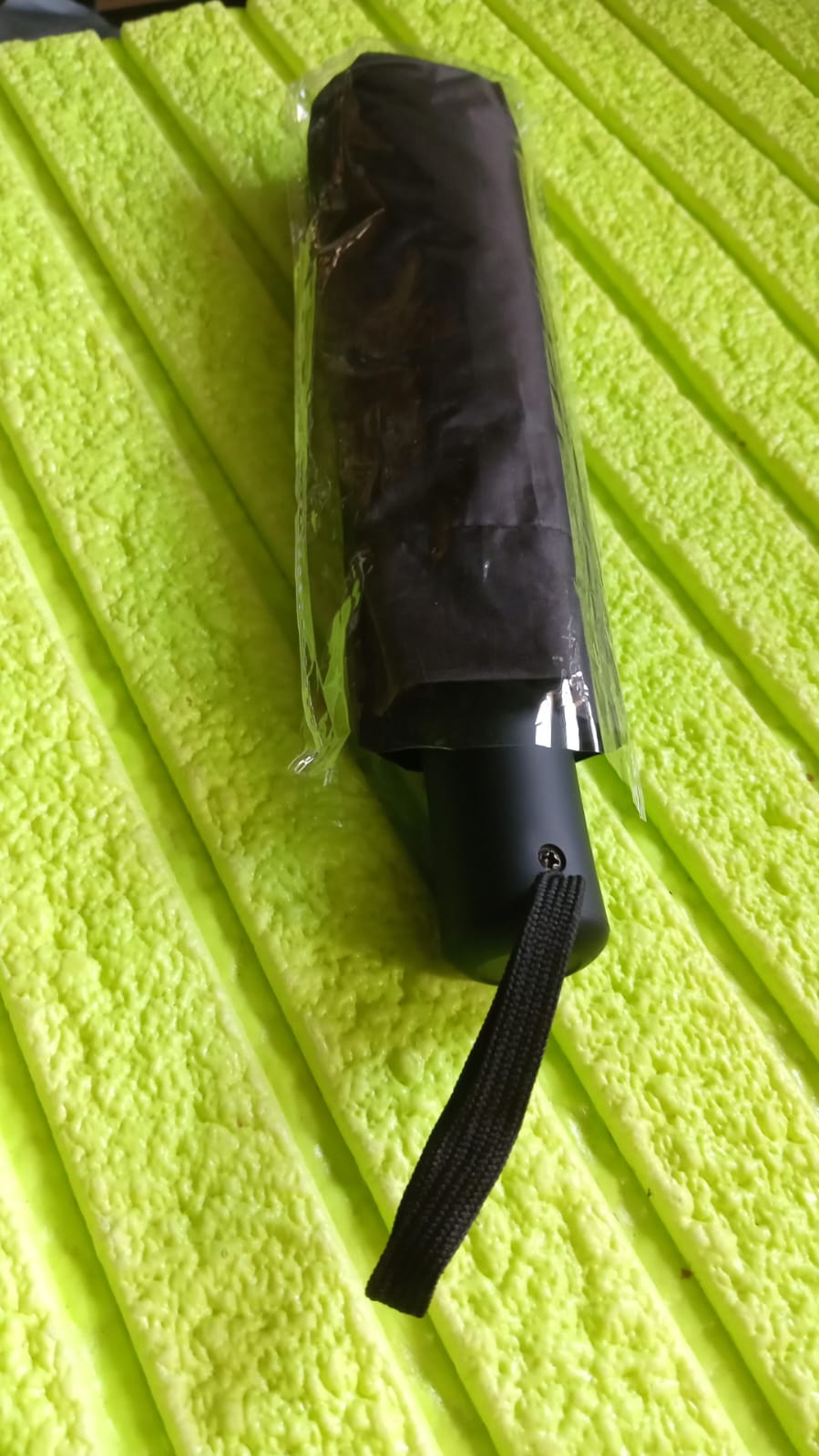 2 Fold Manual Open Umbrella| Windproof, Sunproof & Rainproof with Sturdy Steel Shaft & Wrist Straps | Easy to Hold & Carry | Umbrella for Women, Men & Kids Your Brand