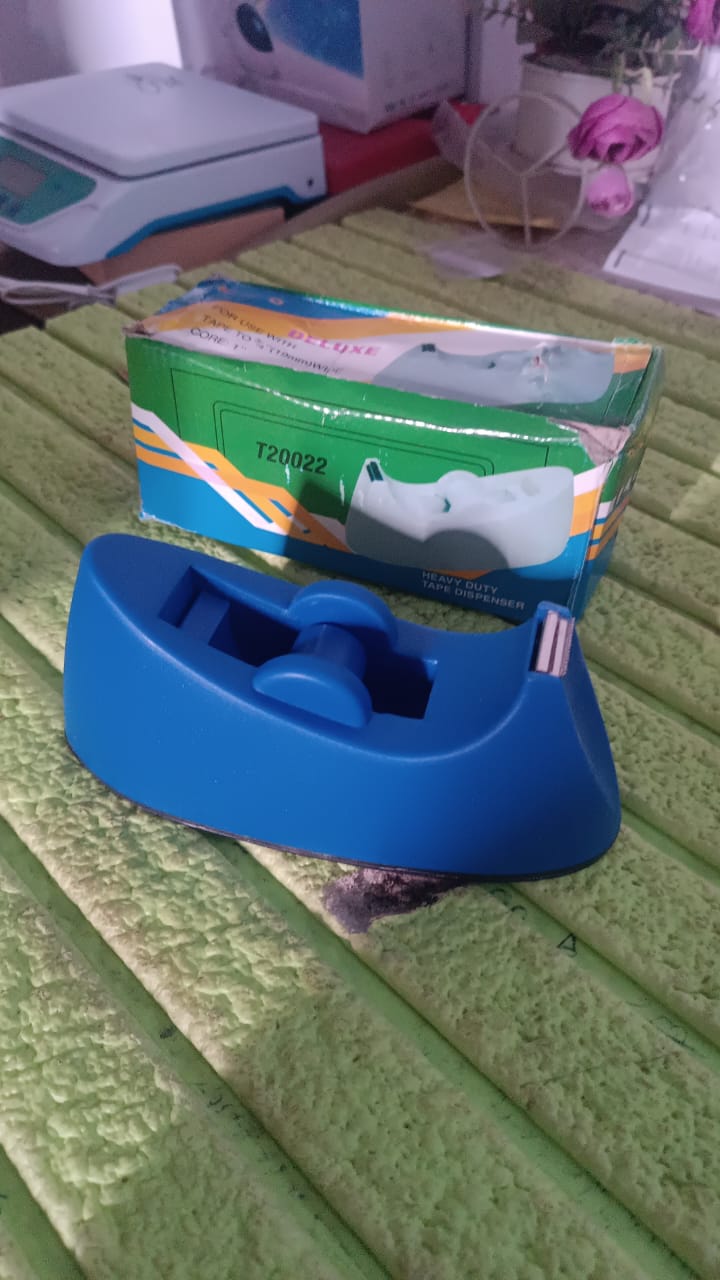 Plastic Tape Dispenser Cutter for Home Office use (1 pc / Big) - TezCart
