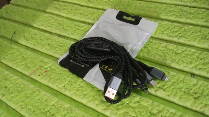 3-in-1 Super Fast Charging Cable 100w - TezCart