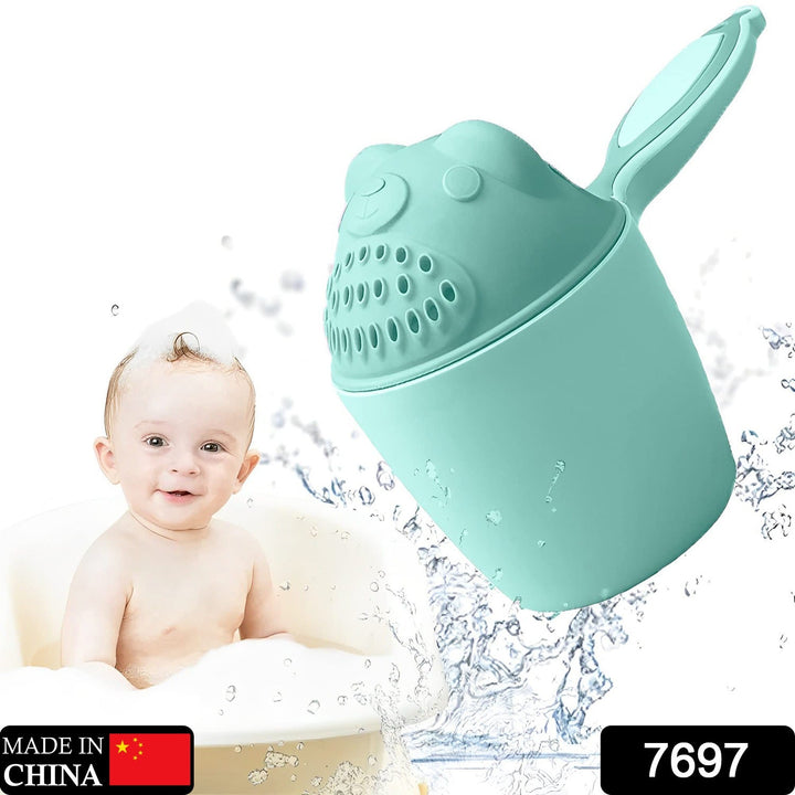 Baby Shampoo Shower Cup Safe Soft Bathing Water Scorpion Baby Bath Tumbler Hair Washing Mug Rainer - TezCart