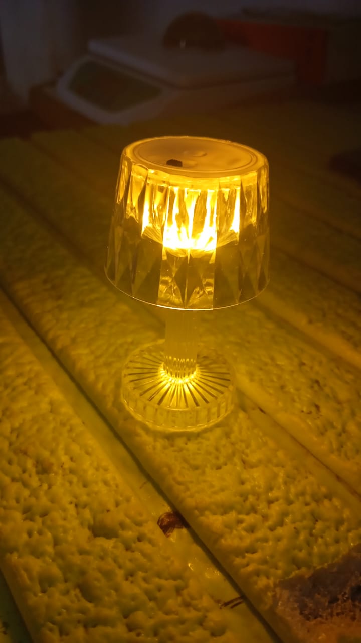 LED Candle lamp, Table Lamp Portable Plastic Lamps (1 Pc / Small) - TezCart