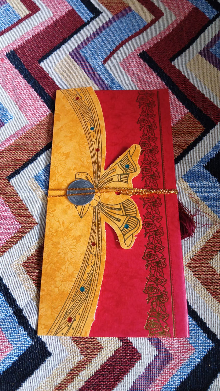 Wedding Gift Card / Cover (1 Pc / Multicolour) Your Brand