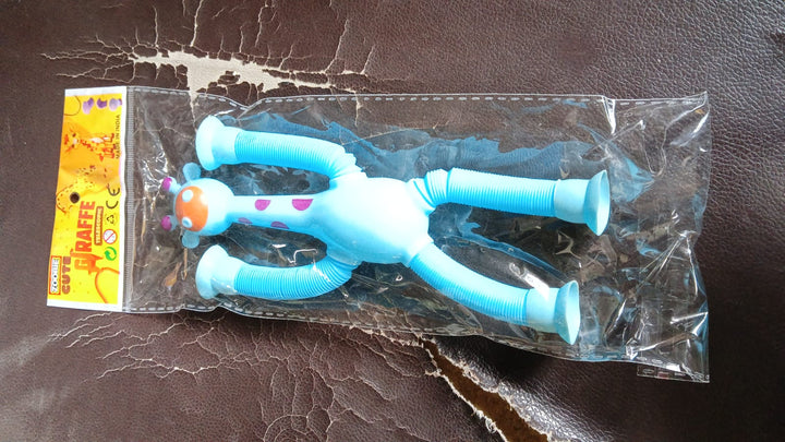 LED Giraffe Telescopic Suction Cup Toys (1 Pc) Your Brand