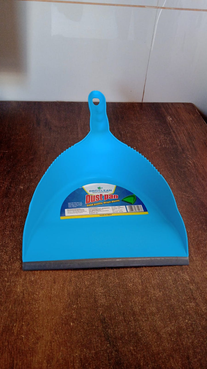 Heavy Plastic Dustpan with Handle (1 Pc) - TezCart