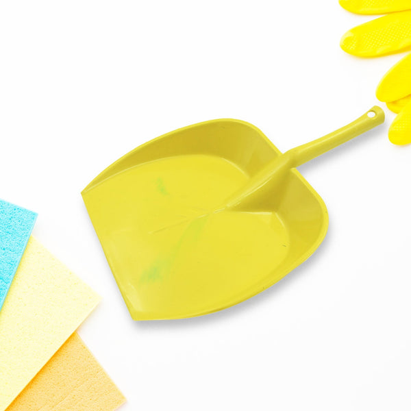 Dustpan with Long Handle, Dust Collection Dust Pan Tray for Kitchen, Home, Office, Bathroom Etc (1 Pc / Multicolor ) Your Brand