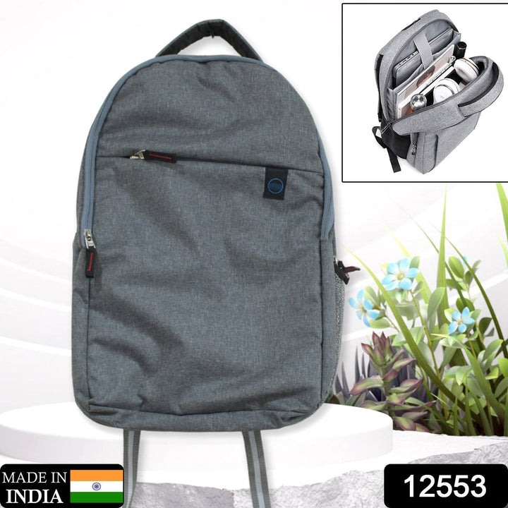Laptop Bag With Adjustable Shoulder Strap & Storage Pockets, Lightweight, Water-Resistant, Travel-Friendly Bag Office Bag / School Bag / College Bag / Business Bag Your Brand