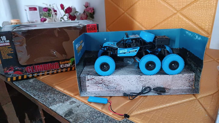 Rock Climber Car, 8 Wheels Climbing Car (1 Pc / Remote Battery Not Included) Your Brand