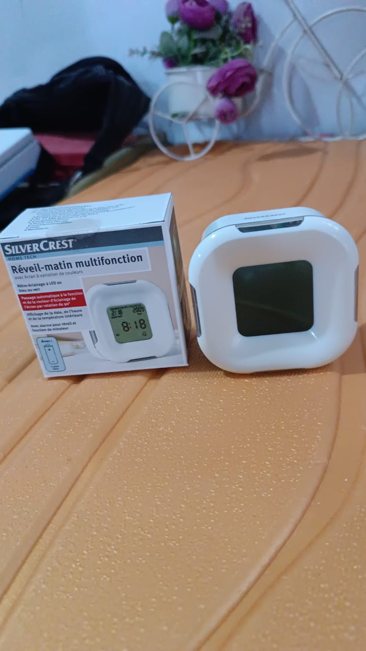 Glow LED Desk Clock (1 Pc) - TezCart