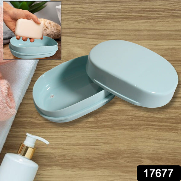 Soap Container, Soap Box Household Kitchen and Bathroom Can Use PP Material Drain Box, Soap Dish, for Bathroom Shower Home Outdoor Camping (1 Pc) Your Brand