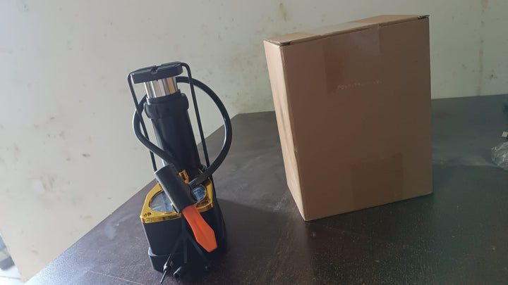 Portable High Pressure Foot Air Pump with Needle (1 Pc) - TezCart
