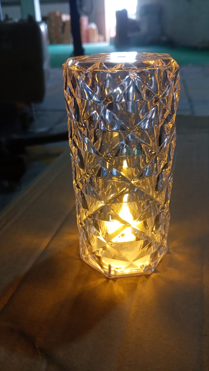 Diamond table lamp Candles for Home Decoration, Crystal Candle Lights Your Brand