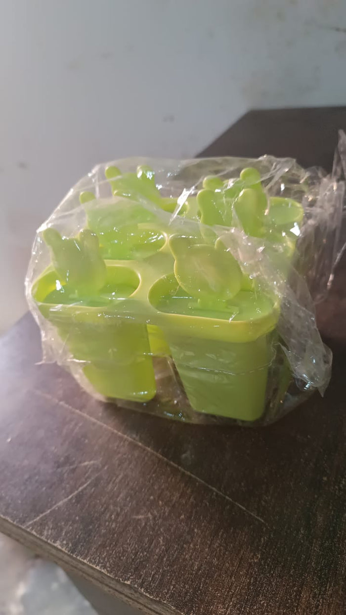 Plastic 6 Grid / Compartment Popsicle Ice Cream Mold (1 Pc) - TezCart