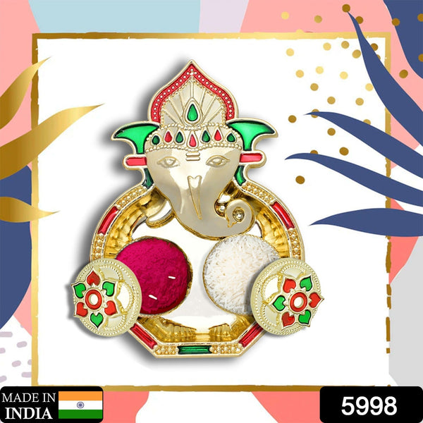 Special Puja Thali, Kumkum Thali Holder, Pooja Return Gift Diwali Your Brand