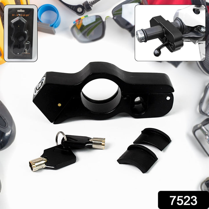 Motorcycle Grip Lock Universal Motorcycle Handlebar Throttle Grip Security Lock Your Brand
