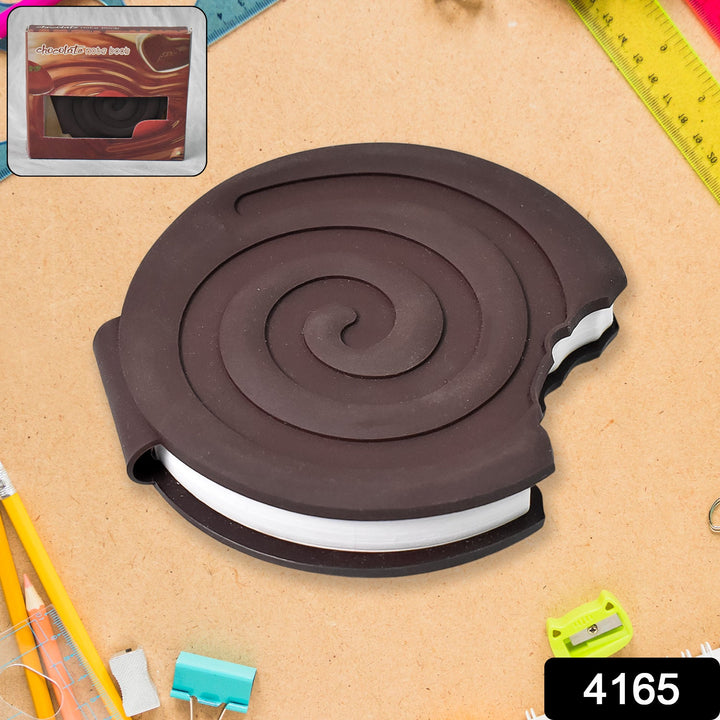 ROUND CHOCOLATE DIARY NOTEBOOKS ORIGINAL SMELL WRITING PRACTICE BOOK ( 1PC / BOOK) - TezCart