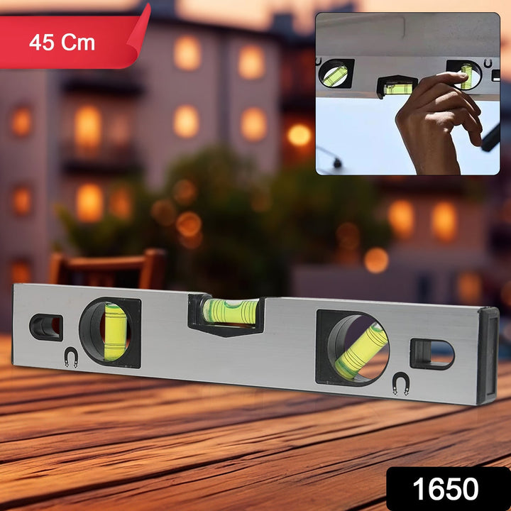 Spirit Level Carpenter's Level Magnetic Carpenter's Level  Overhead Viewing Slot for Levelling, Furniture & Construction Your Brand