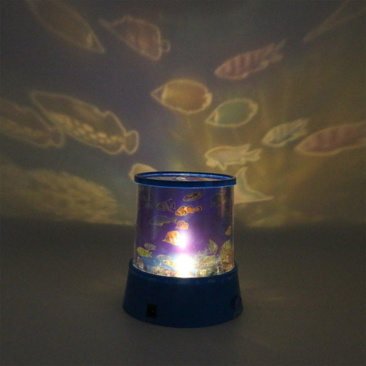 LED Projector Night Light – 3 Battery Lamps, Rotating with Music, Perfect for Kids & Home Decor (1 Pc, Battery Not Included) Your Brand